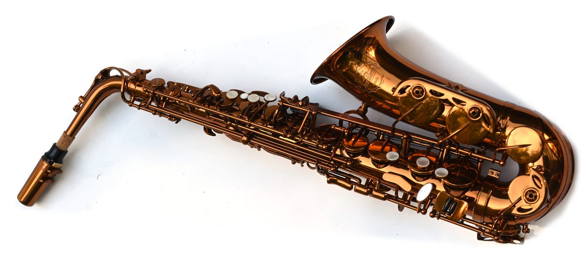 Saxophone alto JazzMaxx Birdy en finition Amber